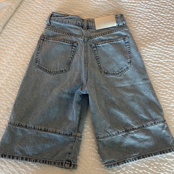 MSGM Denim Bermuda Shorts light wash made in Italy size 38 - Picture 7 of 14